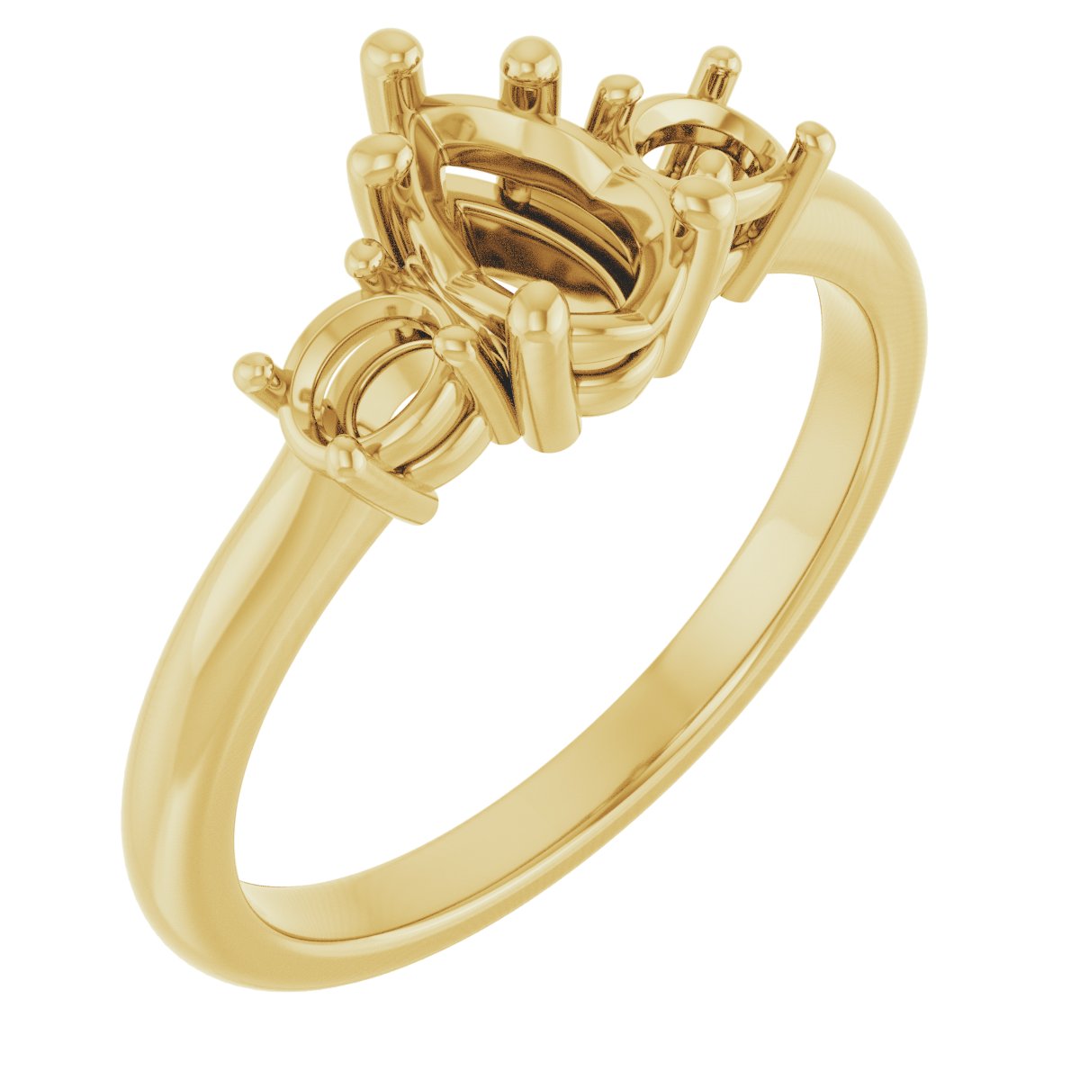 Three-Stone Engagement Ring