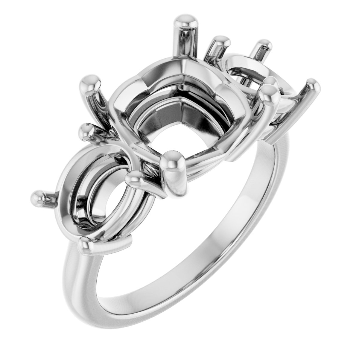Three-Stone Engagement Ring