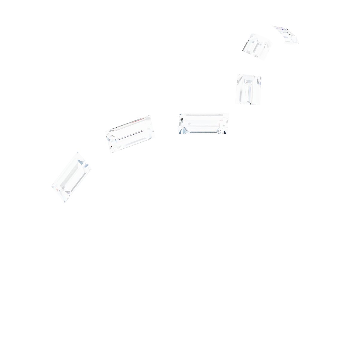 1/6 CTW Natural Diamond Contour Band – 14K White Gold