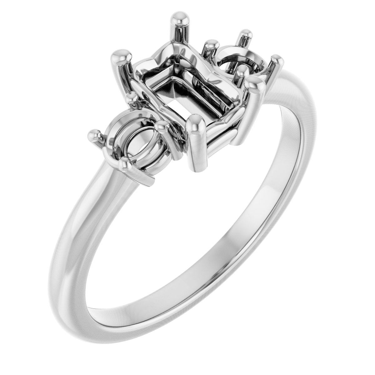 Three-Stone Engagement Ring