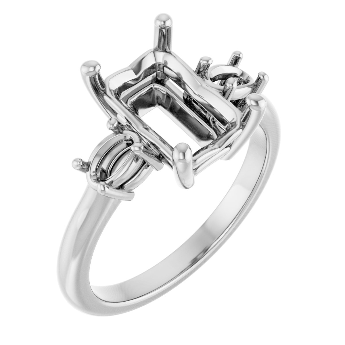 Three-Stone Engagement Ring
