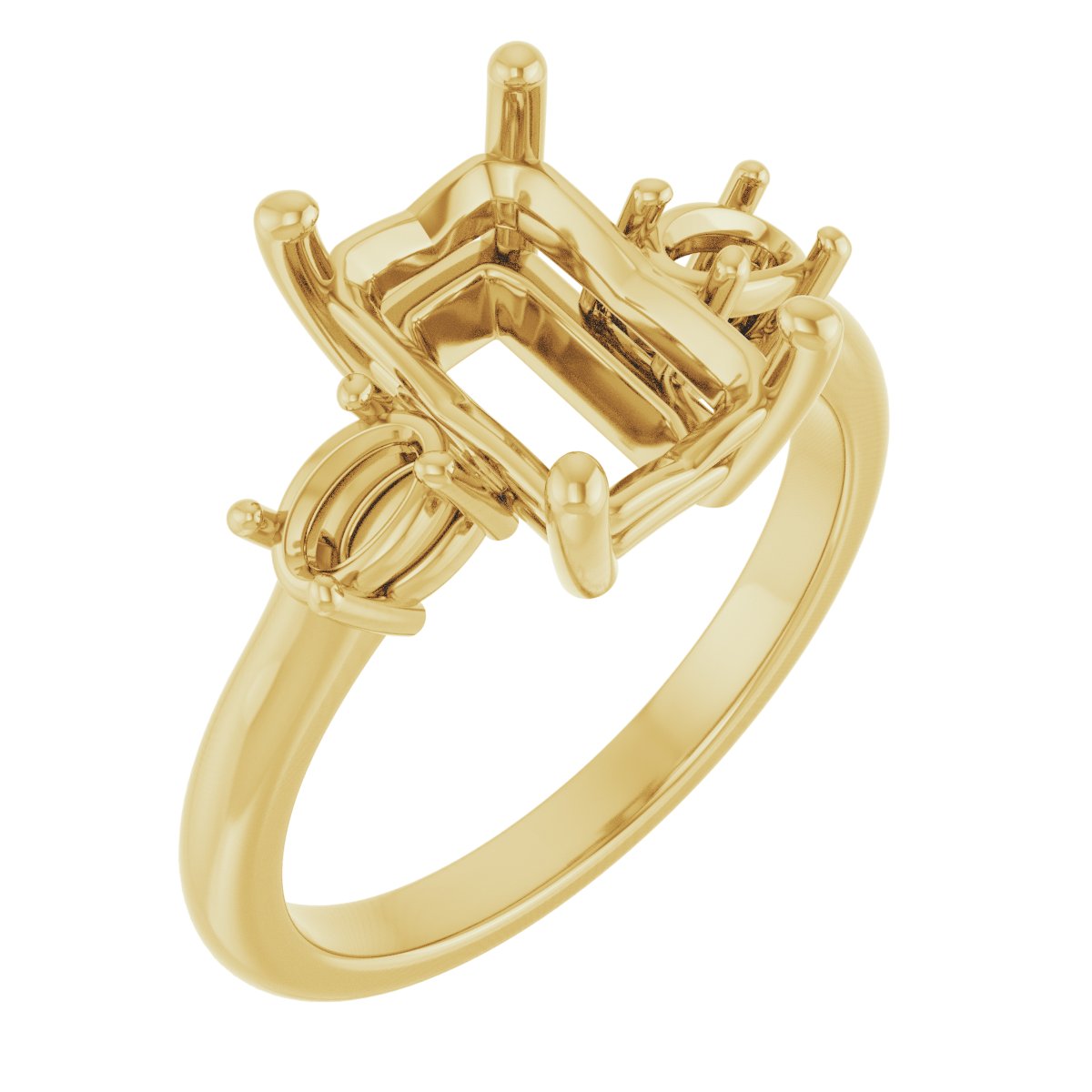 Three-Stone Engagement Ring