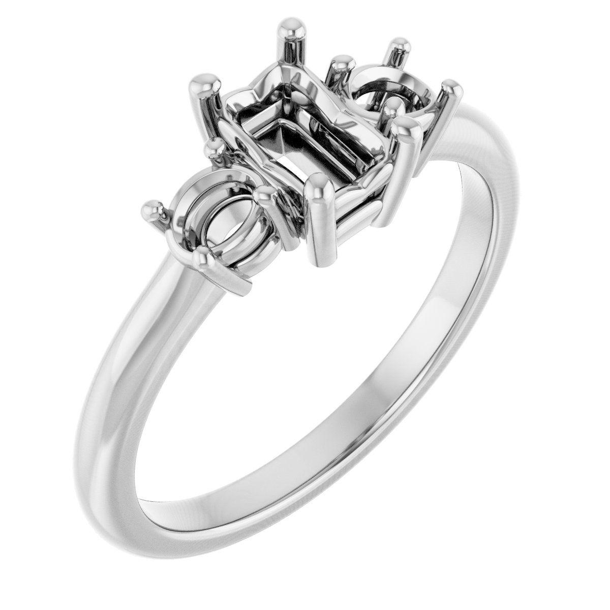 Three-Stone Engagement Ring