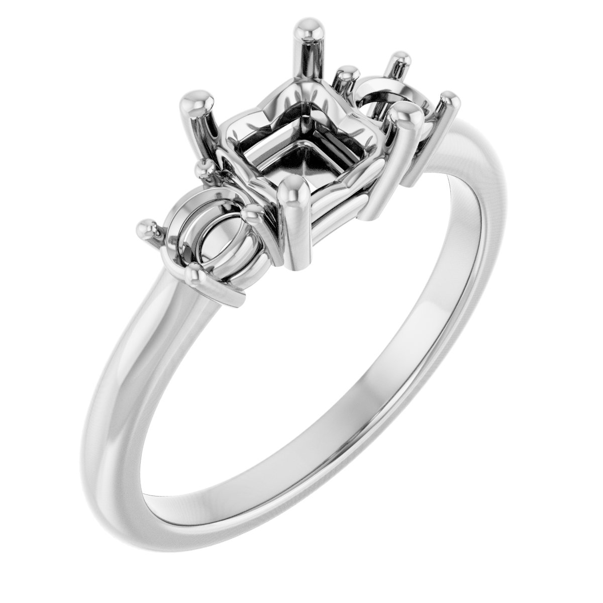 Three-Stone Engagement Ring