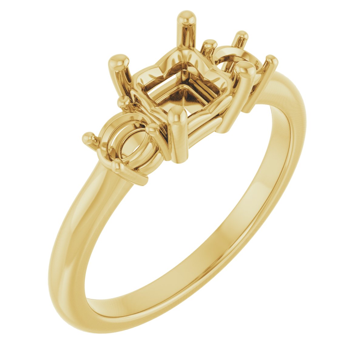 Three-Stone Engagement Ring