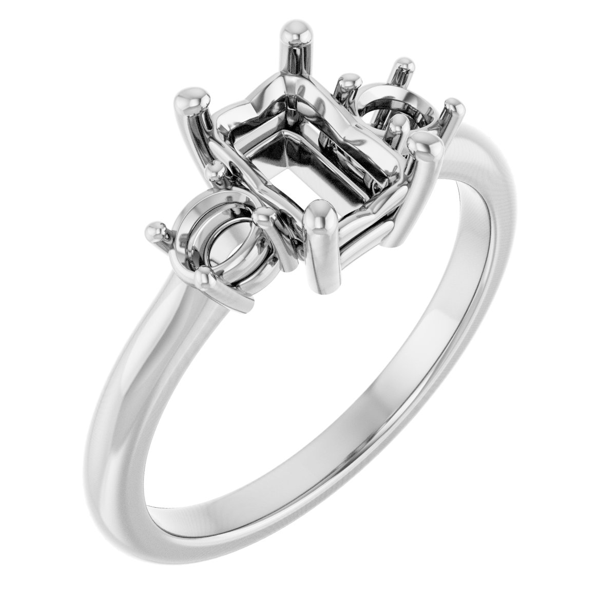 Three-Stone Engagement Ring