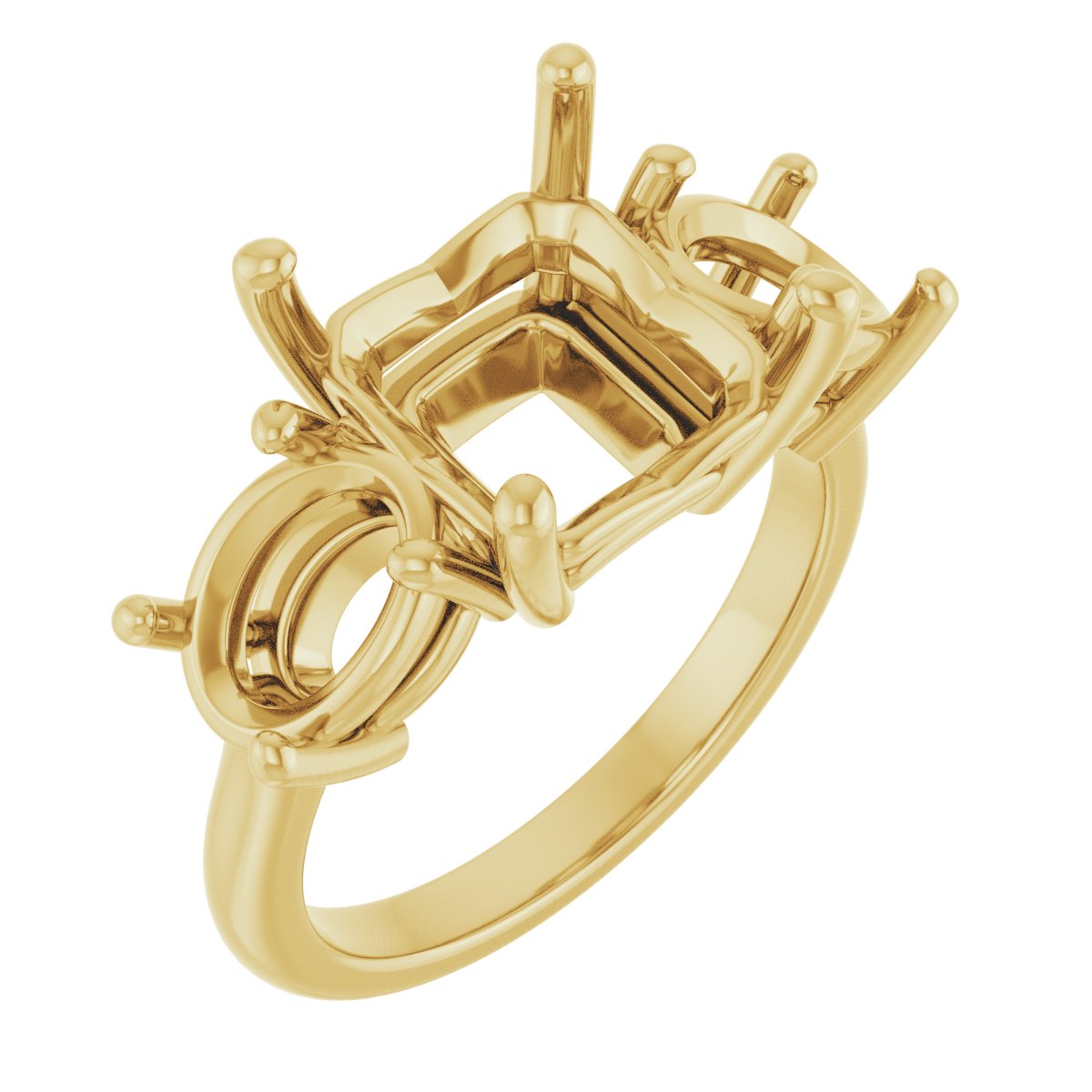 Three-Stone Engagement Ring