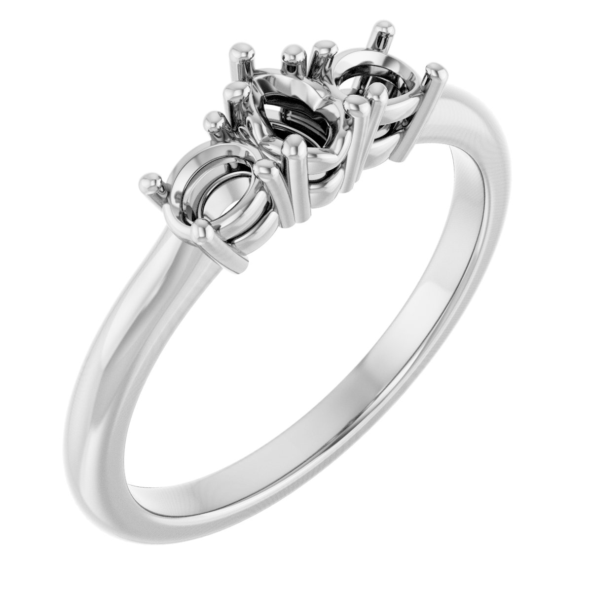 Three-Stone Engagement Ring