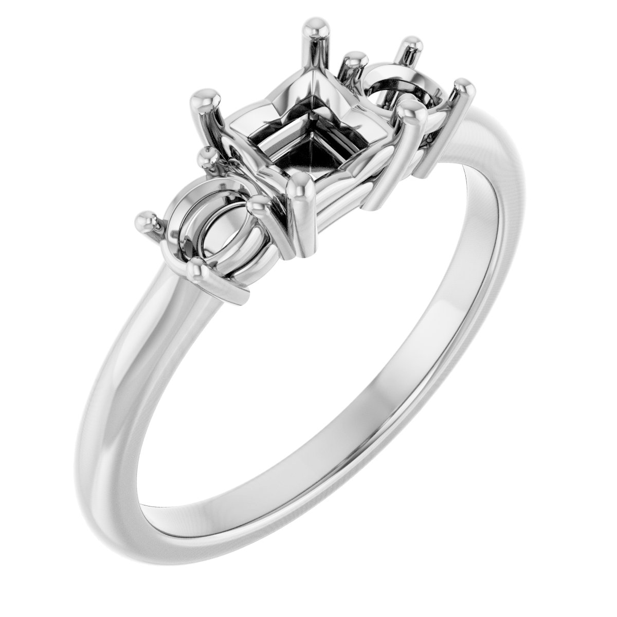 Three-Stone Engagement Ring