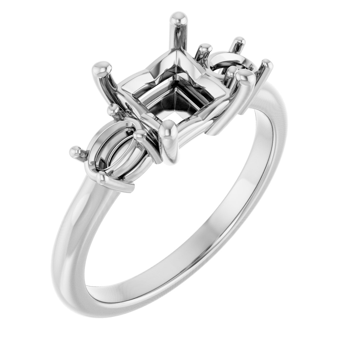 Three-Stone Engagement Ring