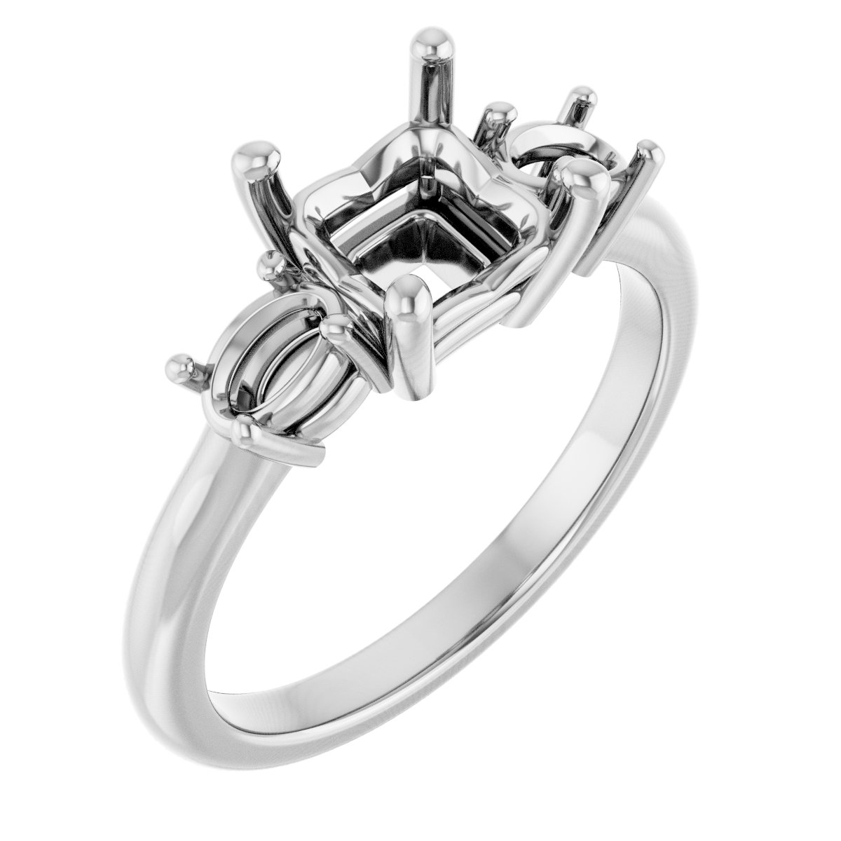 Three-Stone Engagement Ring