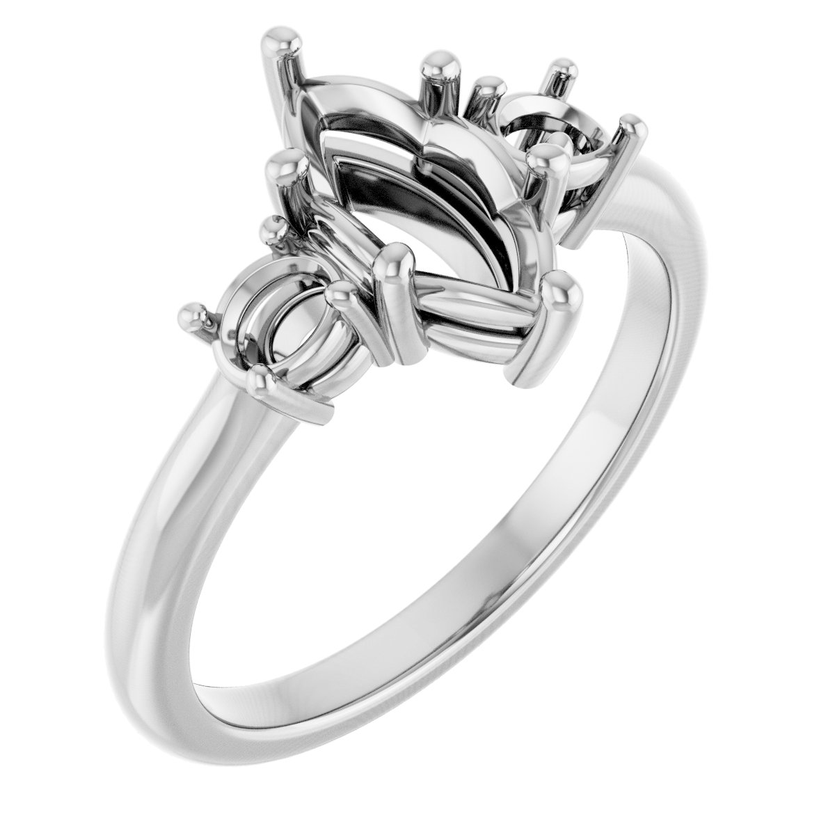 Three-Stone Engagement Ring