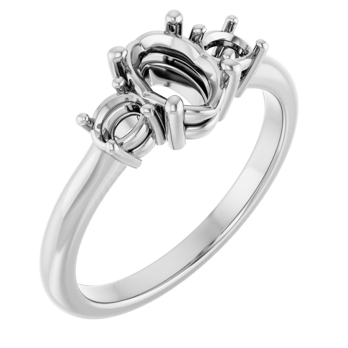 Three-Stone Engagement Ring
