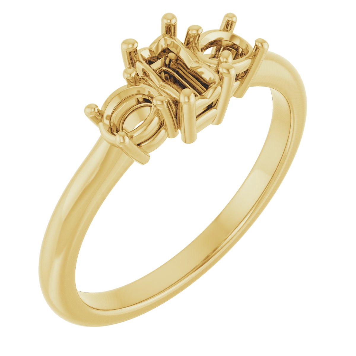 Three-Stone Engagement Ring