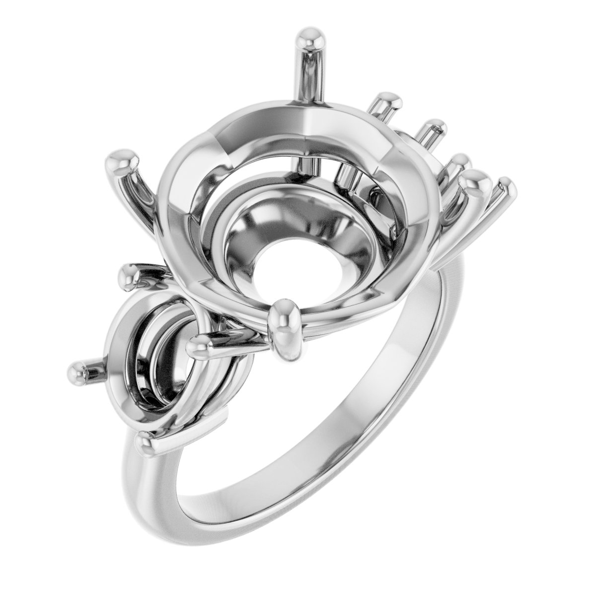 Three-Stone Engagement Ring