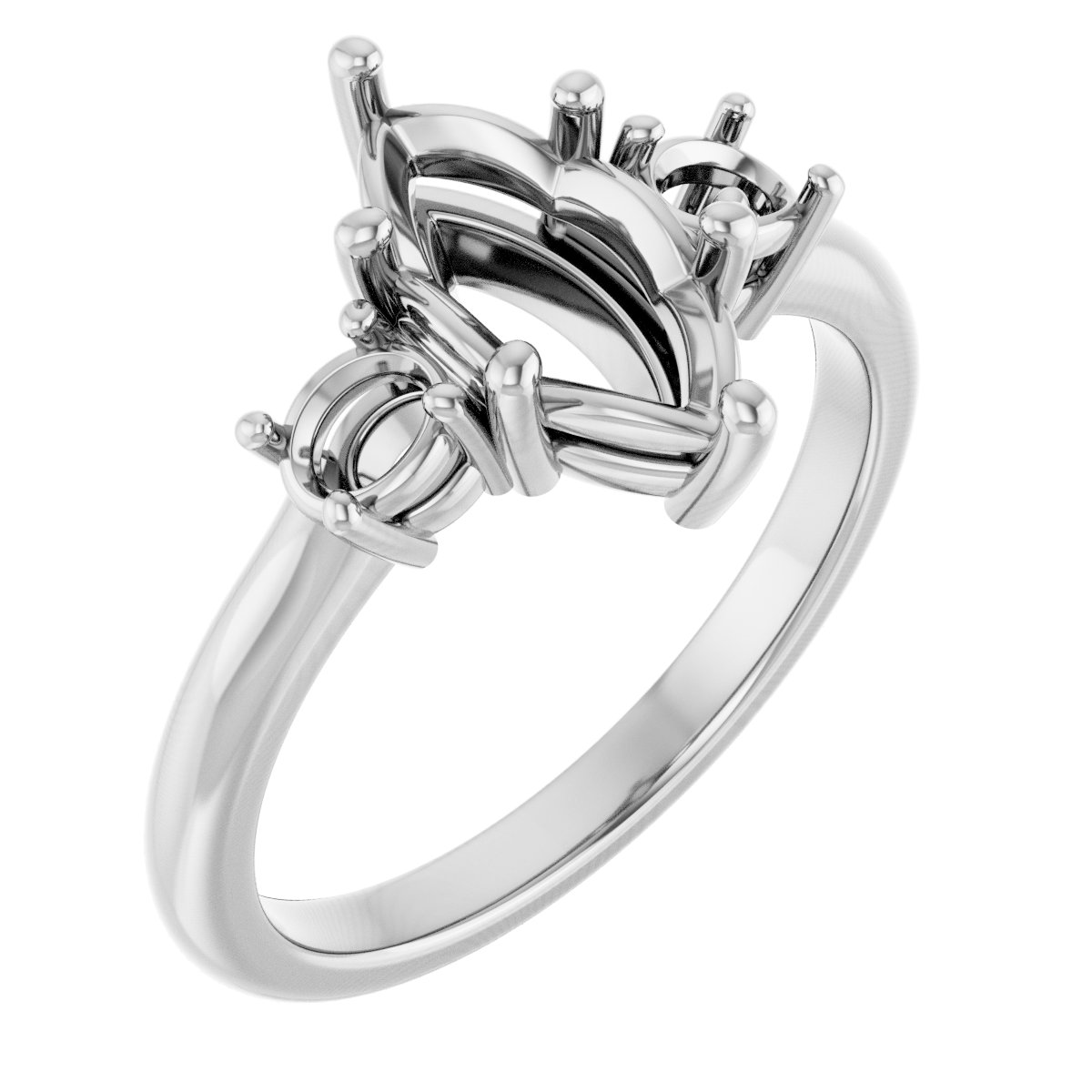 Three-Stone Engagement Ring