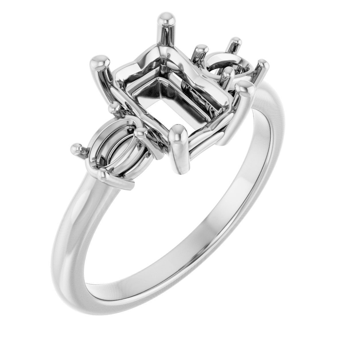 Three-Stone Engagement Ring