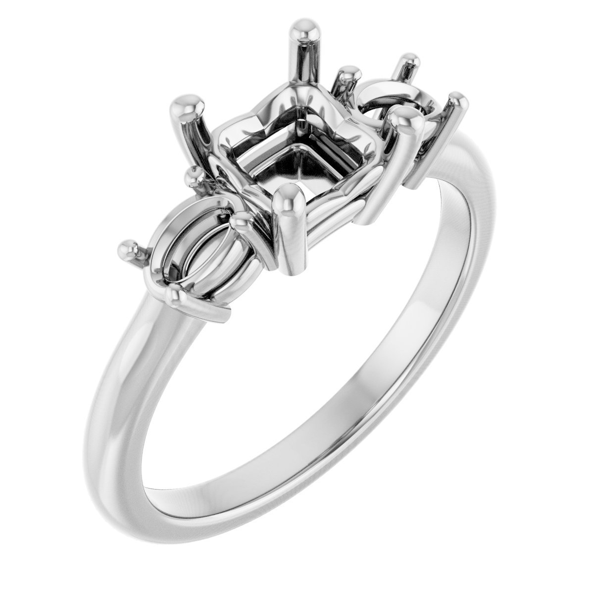 Three-Stone Engagement Ring