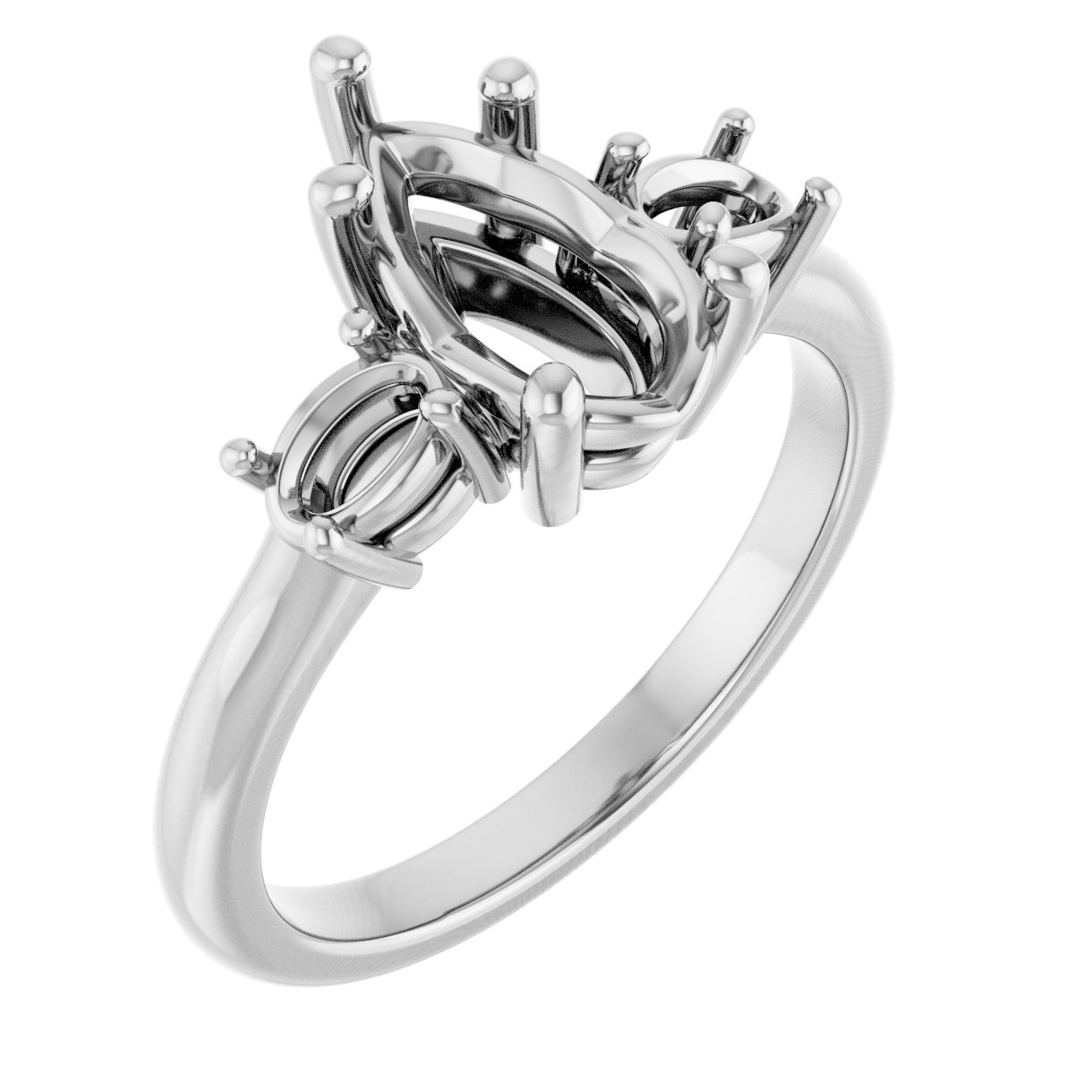Three-Stone Engagement Ring