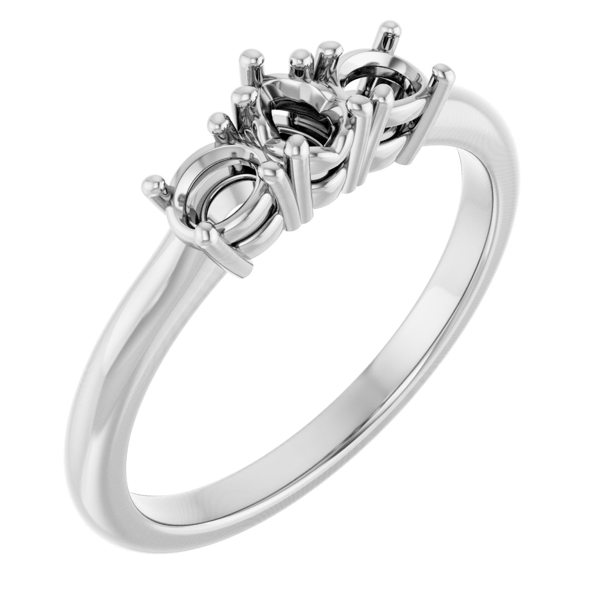 Three-Stone Engagement Ring