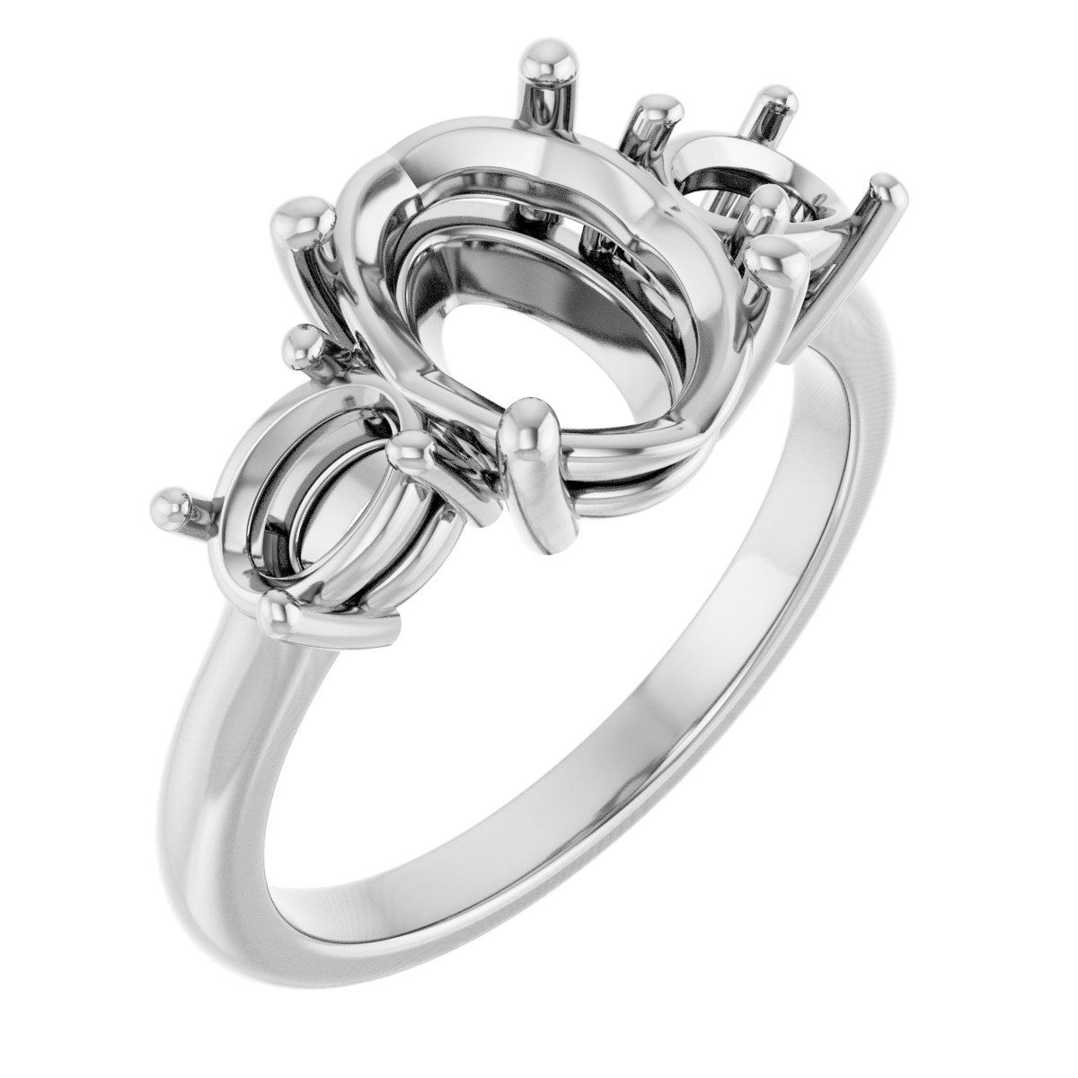 Three-Stone Engagement Ring