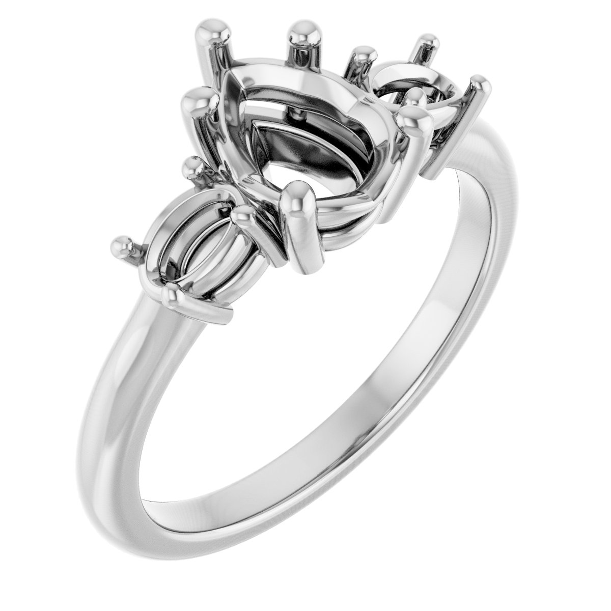 Three-Stone Engagement Ring
