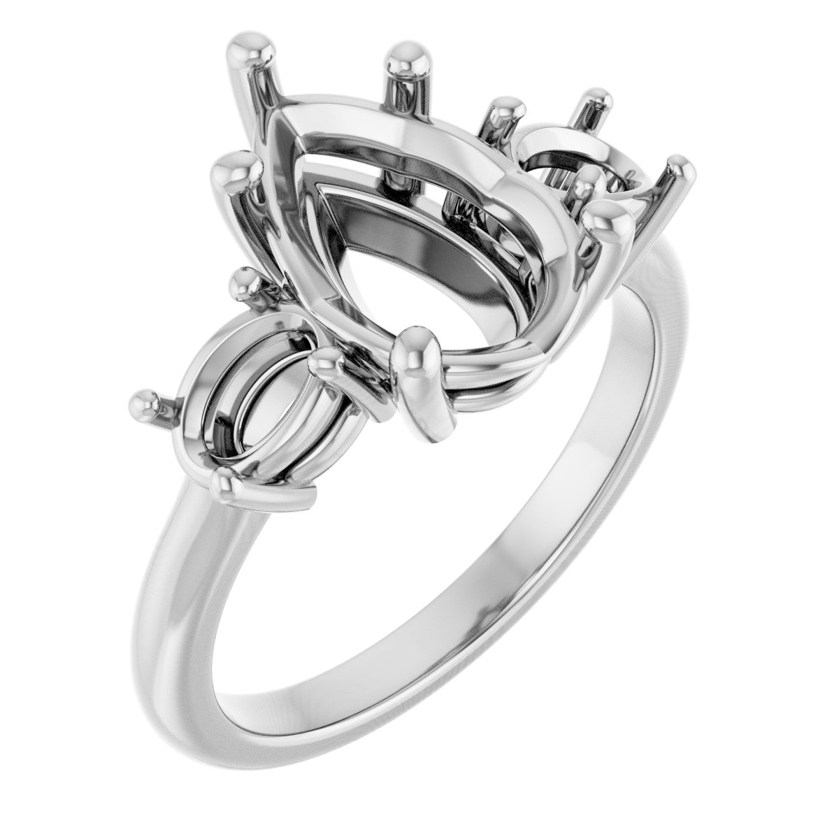 Three-Stone Engagement Ring