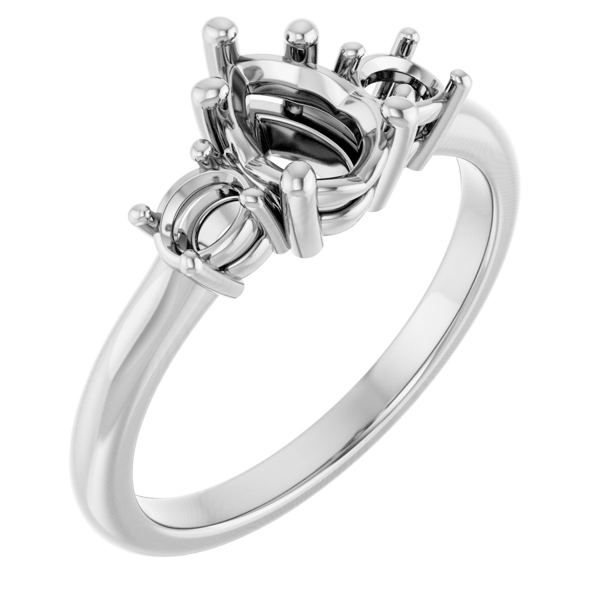 Three-Stone Engagement Ring