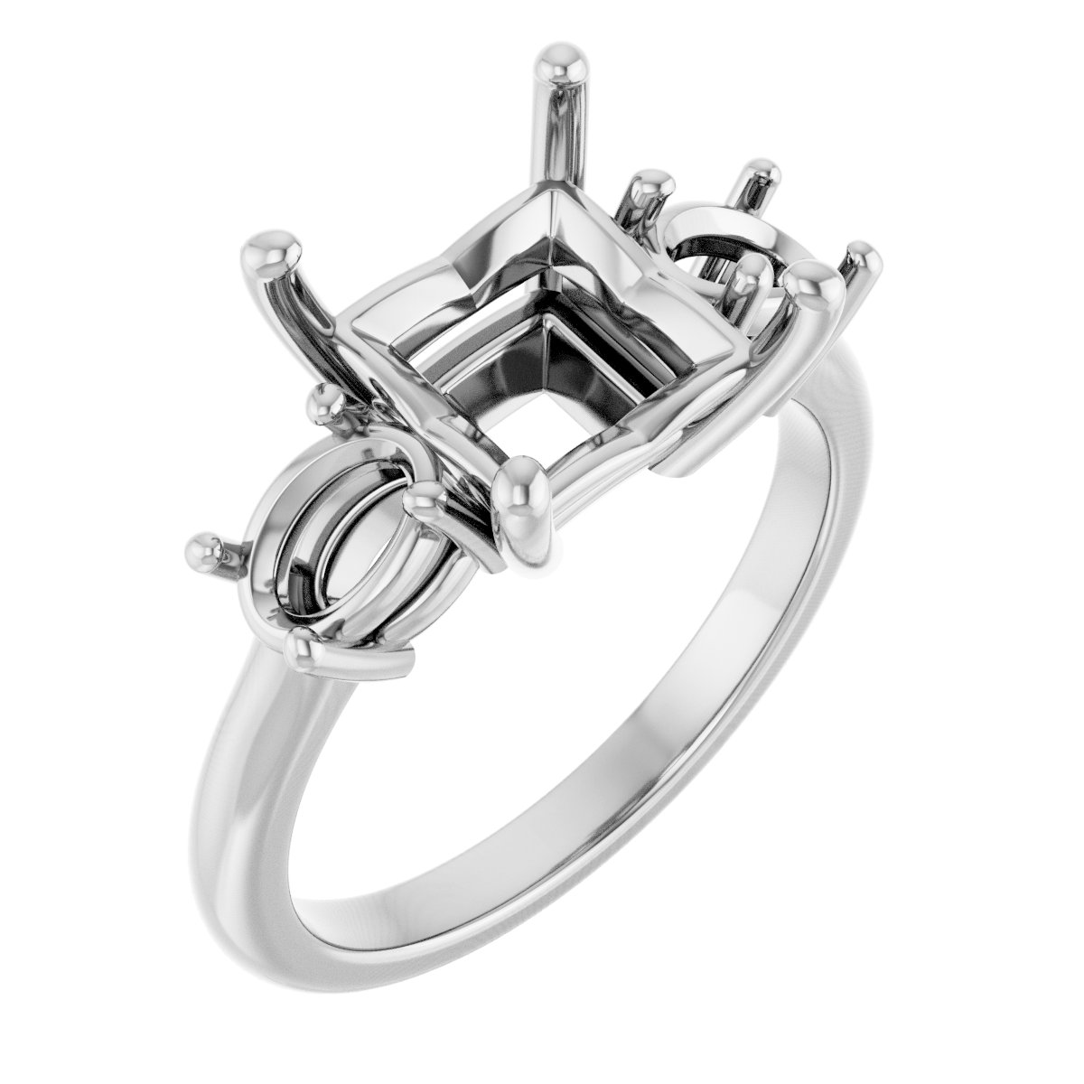 Three-Stone Engagement Ring