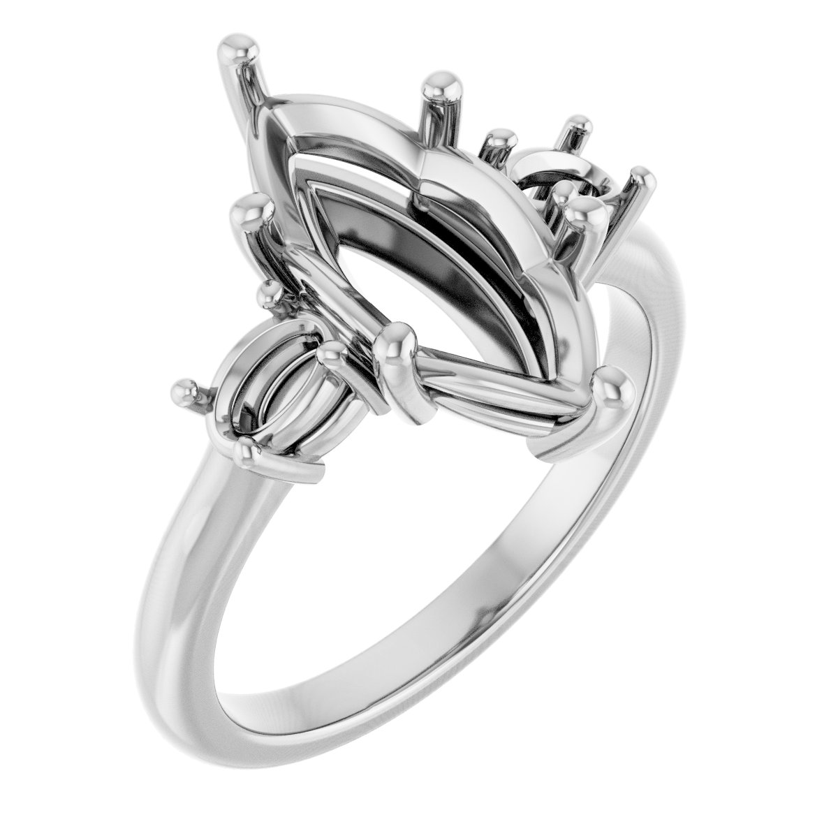 Three-Stone Engagement Ring