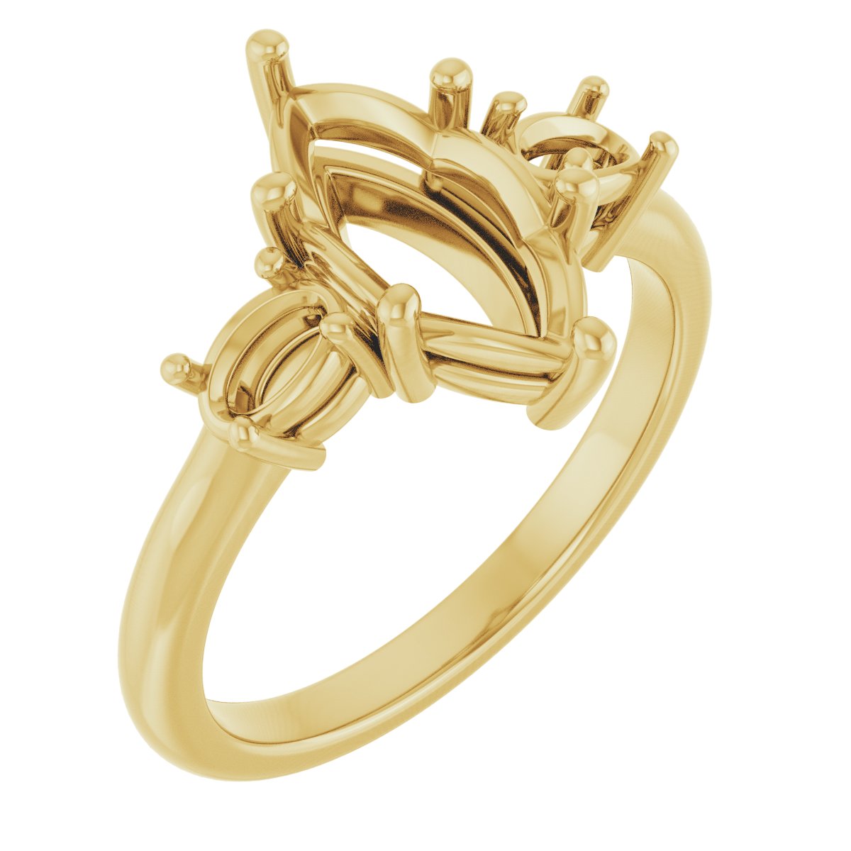 Three-Stone Engagement Ring