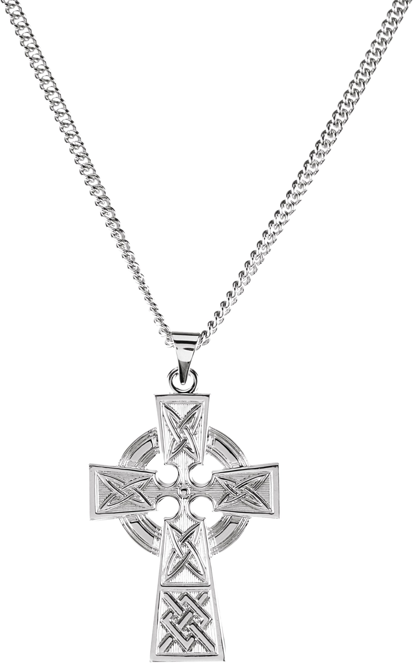 Religious Fashion | Celtic-Inspired Cross Necklace or Pendant  