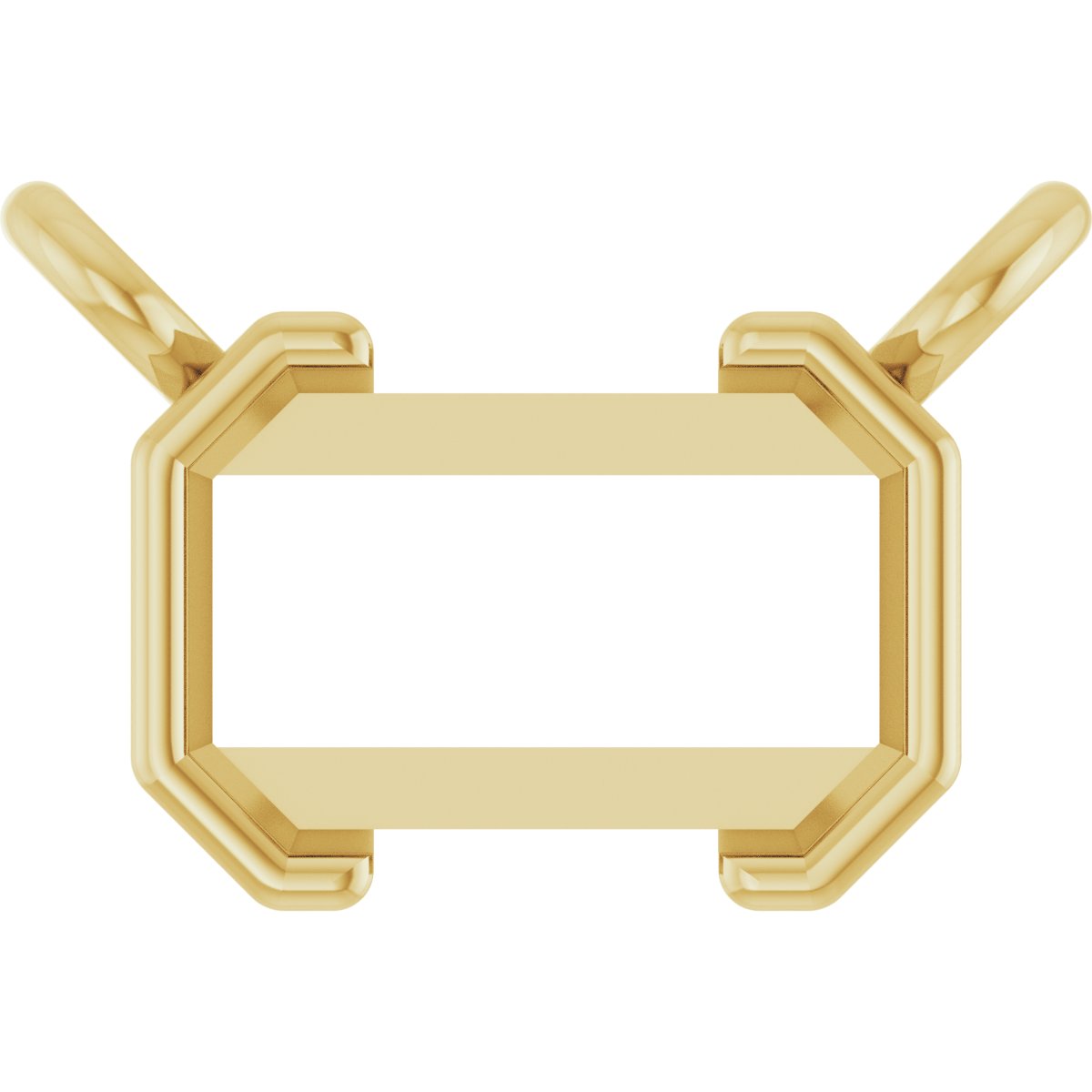 Half-Bezel  Necklace Center