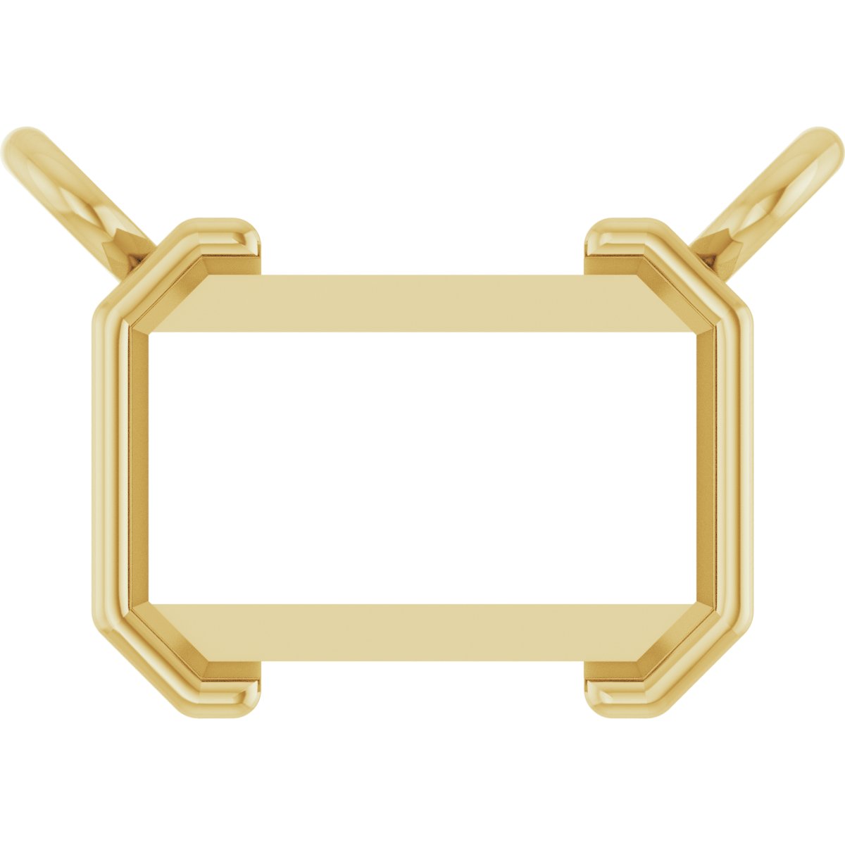 Half-Bezel  Necklace Center