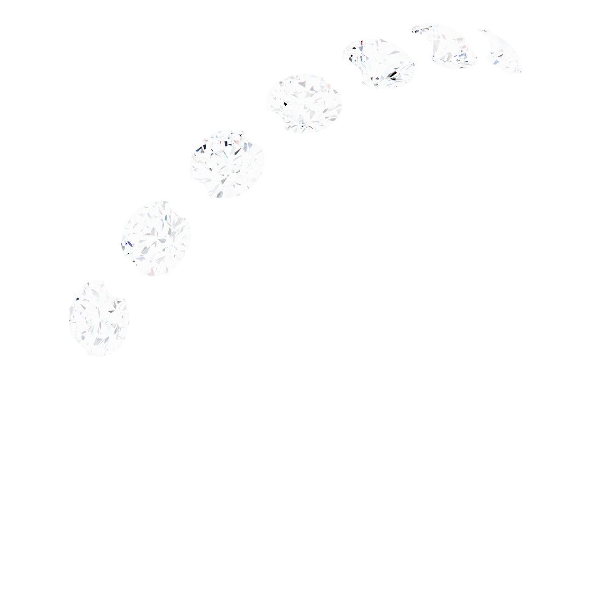1/3 Natural Diamond Anniversary Band – 14K White Gold