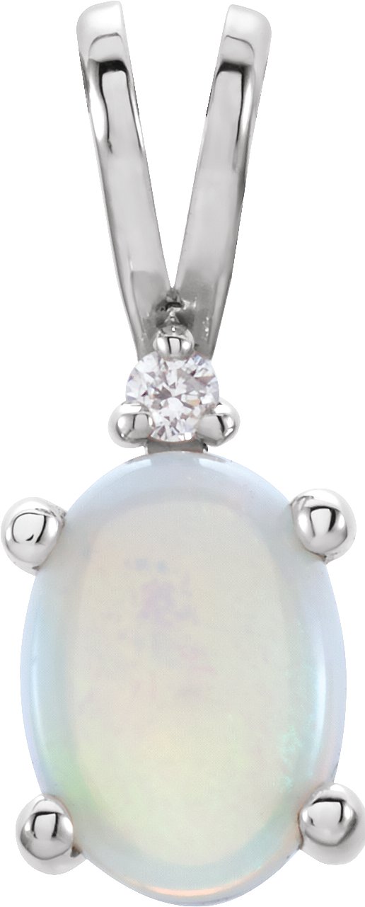 Gemstone & Diamond Pendant or Mounting
