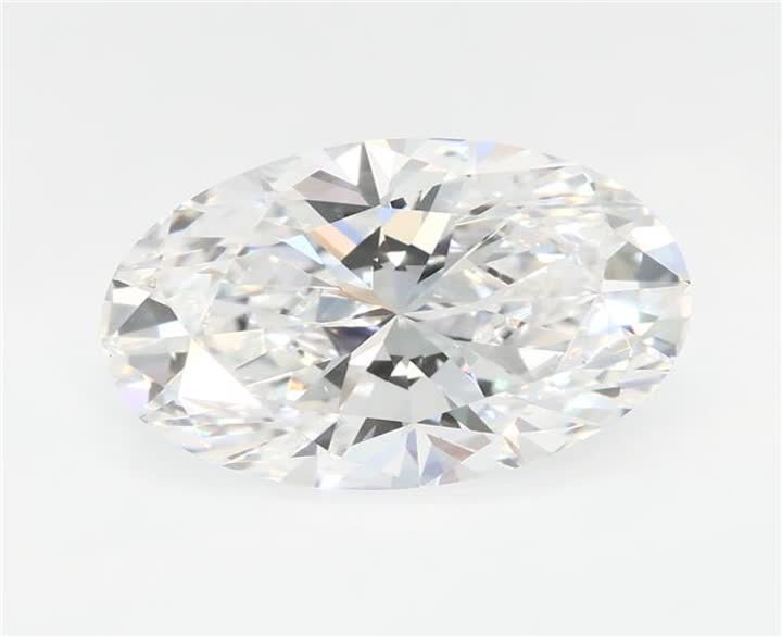 2.01 CT Oval Lab-Grown Diamond Surrey Vancouver Canada Langley Burnaby Richmond