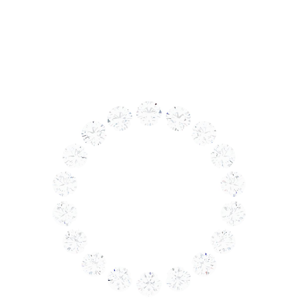14k White Gold