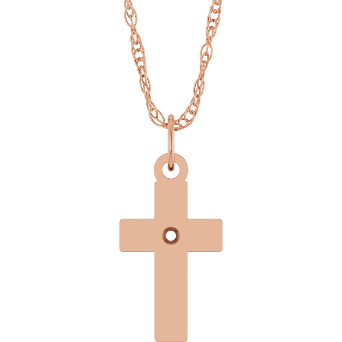 Accented Cross Necklace or Pendant