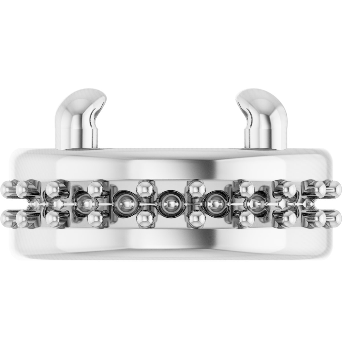 4-Prong Claw Hidden Halo-Style Top Setting
