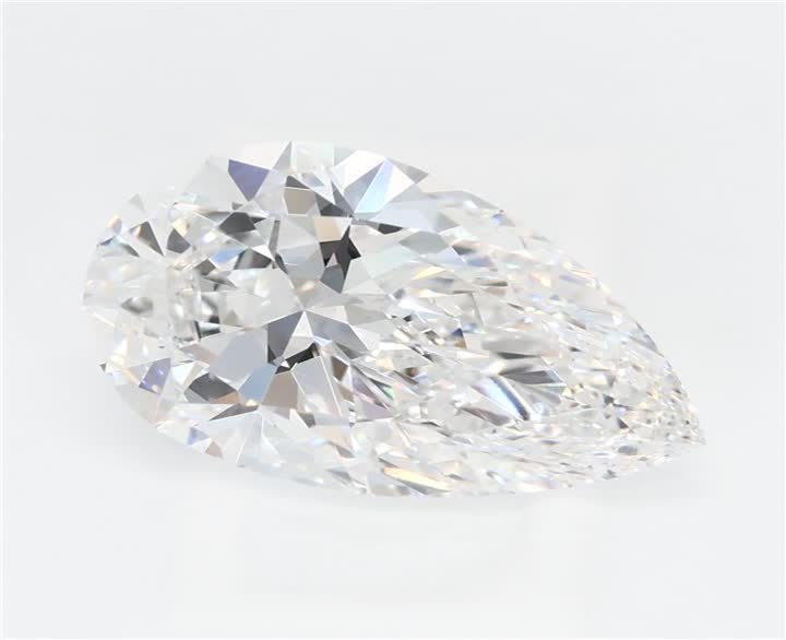 2.89 CT Pear Lab-Grown Diamond Surrey Vancouver Canada Langley Burnaby Richmond