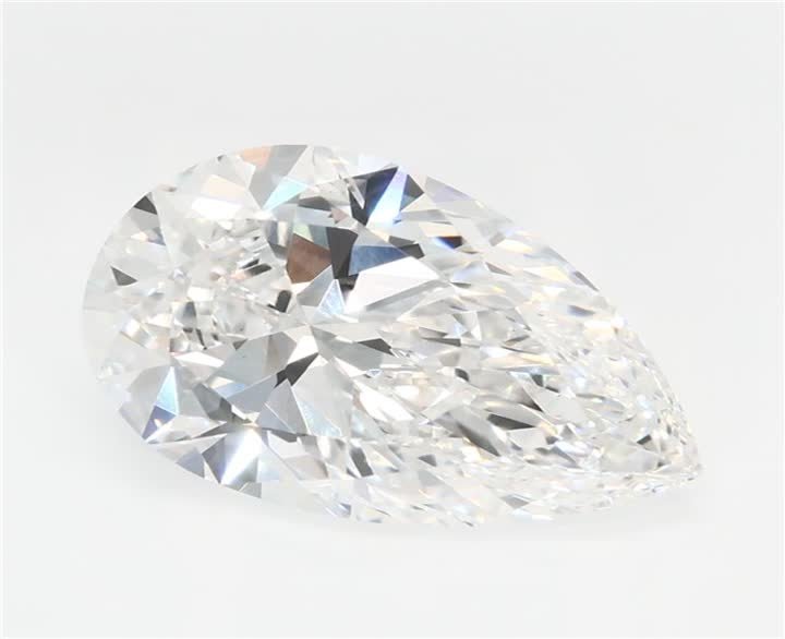 2.44 CT Pear Lab-Grown Diamond Surrey Vancouver Canada Langley Burnaby Richmond