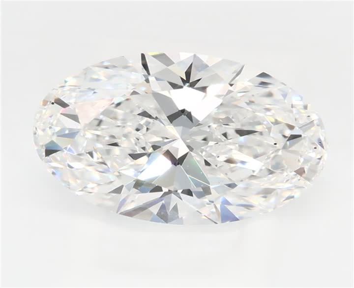 3.02 CT Oval Lab-Grown Diamond Surrey Vancouver Canada Langley Burnaby Richmond