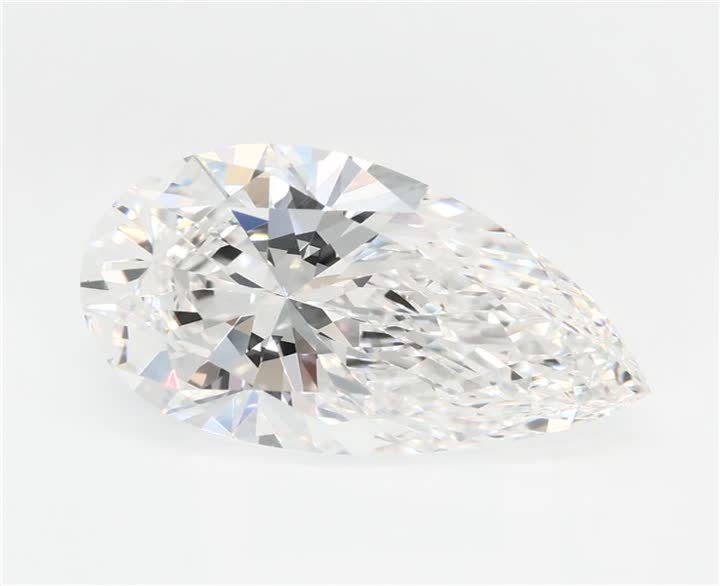 3.01 CT Pear Lab-Grown Diamond Surrey Vancouver Canada Langley Burnaby Richmond