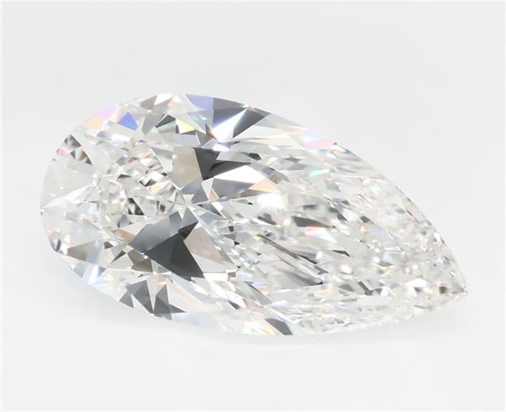 3.14 CT Pear Lab-Grown Diamond Surrey Vancouver Canada Langley Burnaby Richmond