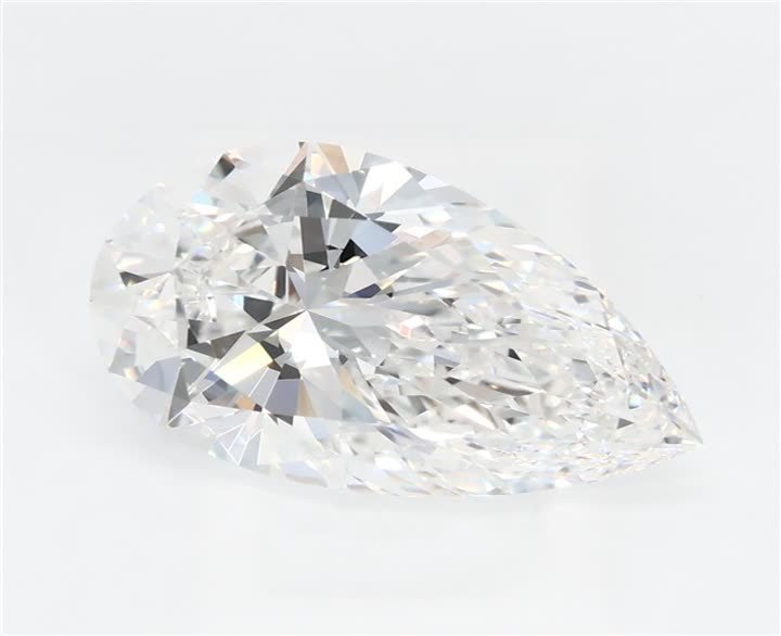 2.88 CT Pear Lab-Grown Diamond Surrey Vancouver Canada Langley Burnaby Richmond