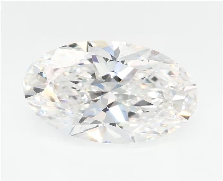 2.46 CT Oval Lab-Grown Diamond Surrey Vancouver Canada Langley Burnaby Richmond