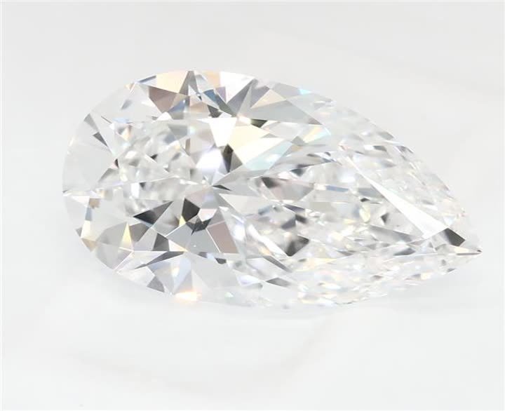 1.89 CT Pear Lab-Grown Diamond Surrey Vancouver Canada Langley Burnaby Richmond