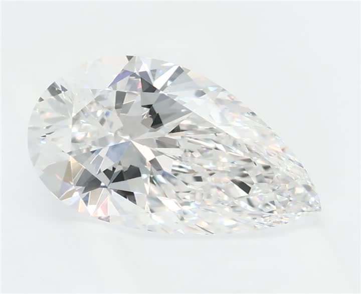 1.8 CT Pear Lab-Grown Diamond Surrey Vancouver Canada Langley Burnaby Richmond