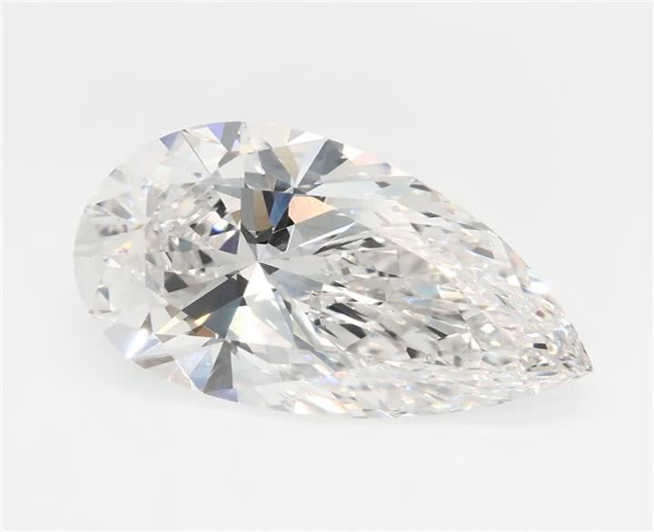 3.2 CT Pear Lab-Grown Diamond Surrey Vancouver Canada Langley Burnaby Richmond